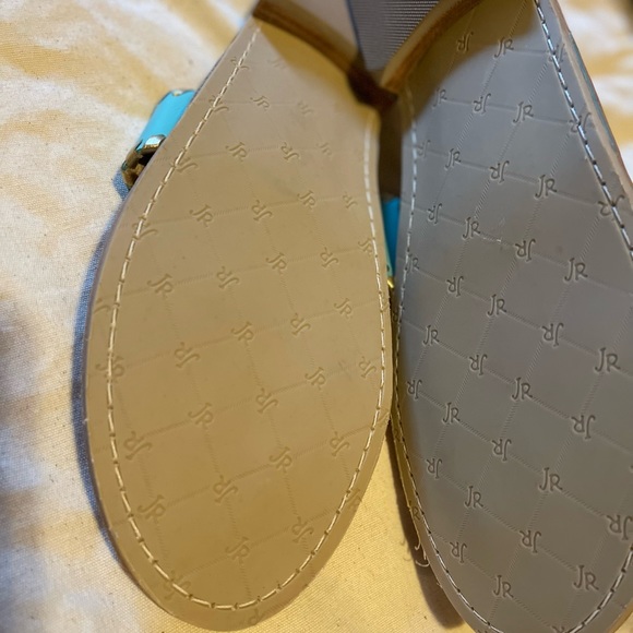 Jack Rogers Pineapple Embroidered Sandals - Picture 8 of 8